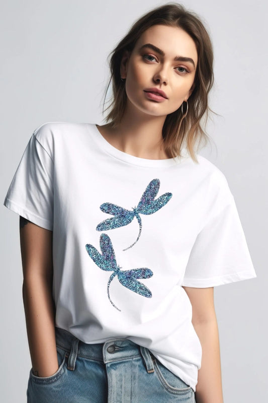 Tricou 2 Blue Fly