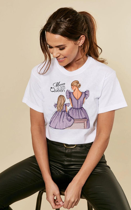 Tricou Mom Queen